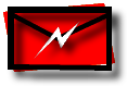 Envelope with Lightning Icon